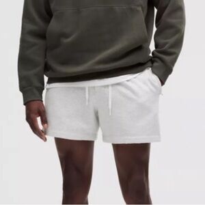 Lululemon Steady State Classic-Fit Short 5" Heathered Core Ultra Light Grey XXL